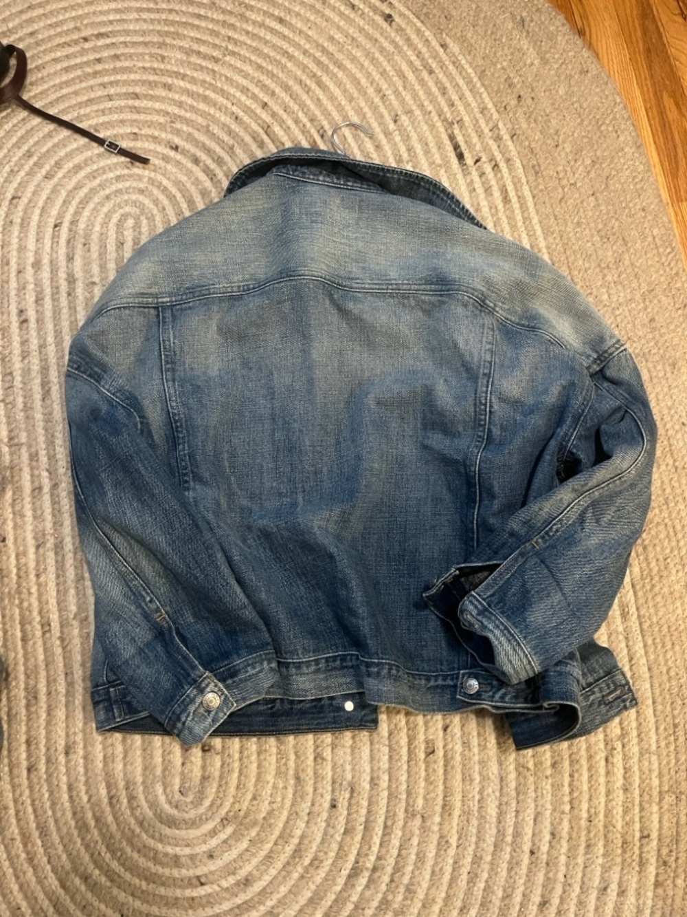 Point Sur Limited Edition Oversized Trucker Denim Jacket Medium wash - Picture 4 of 7